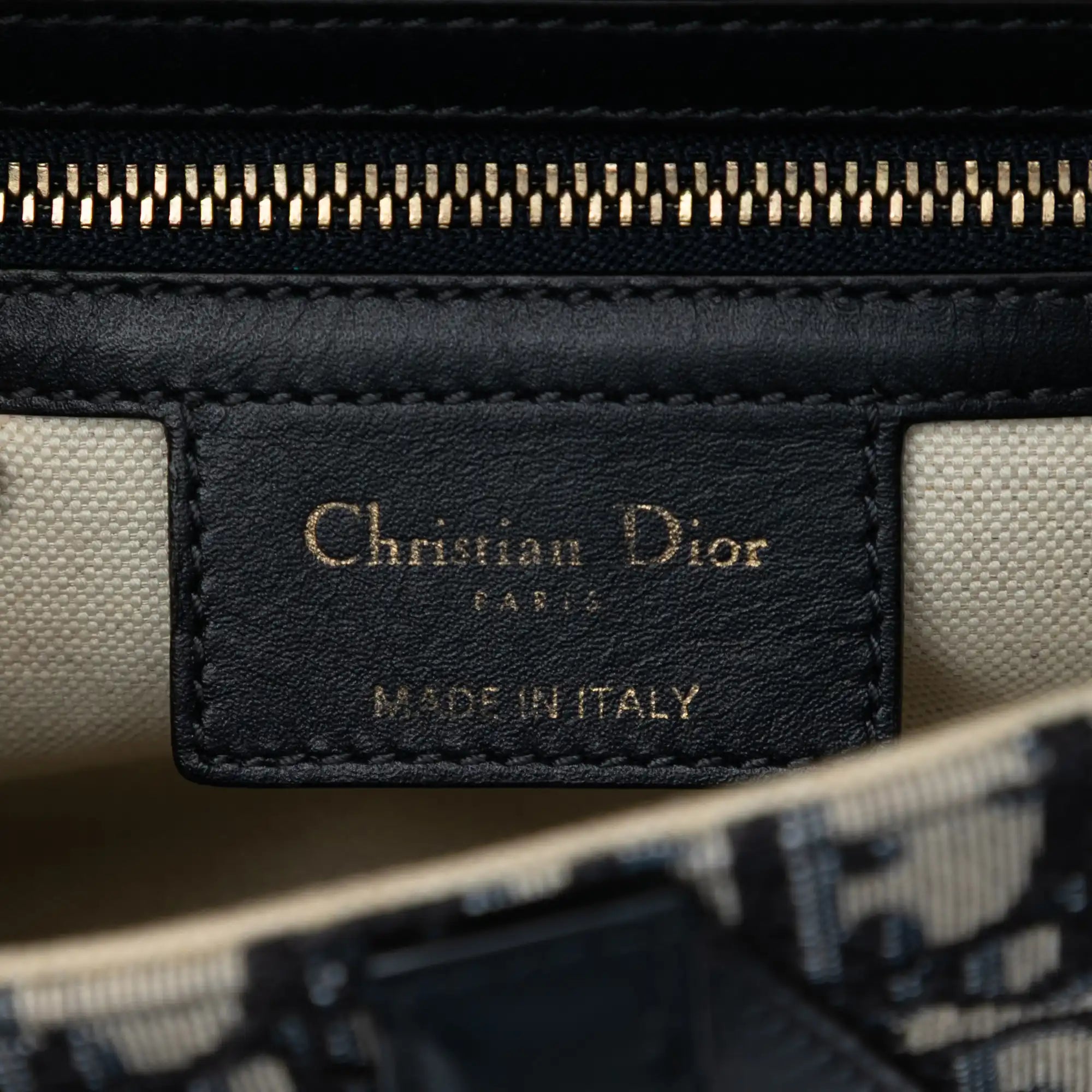 Dior Saddle Bag Blue Oblique Canvas