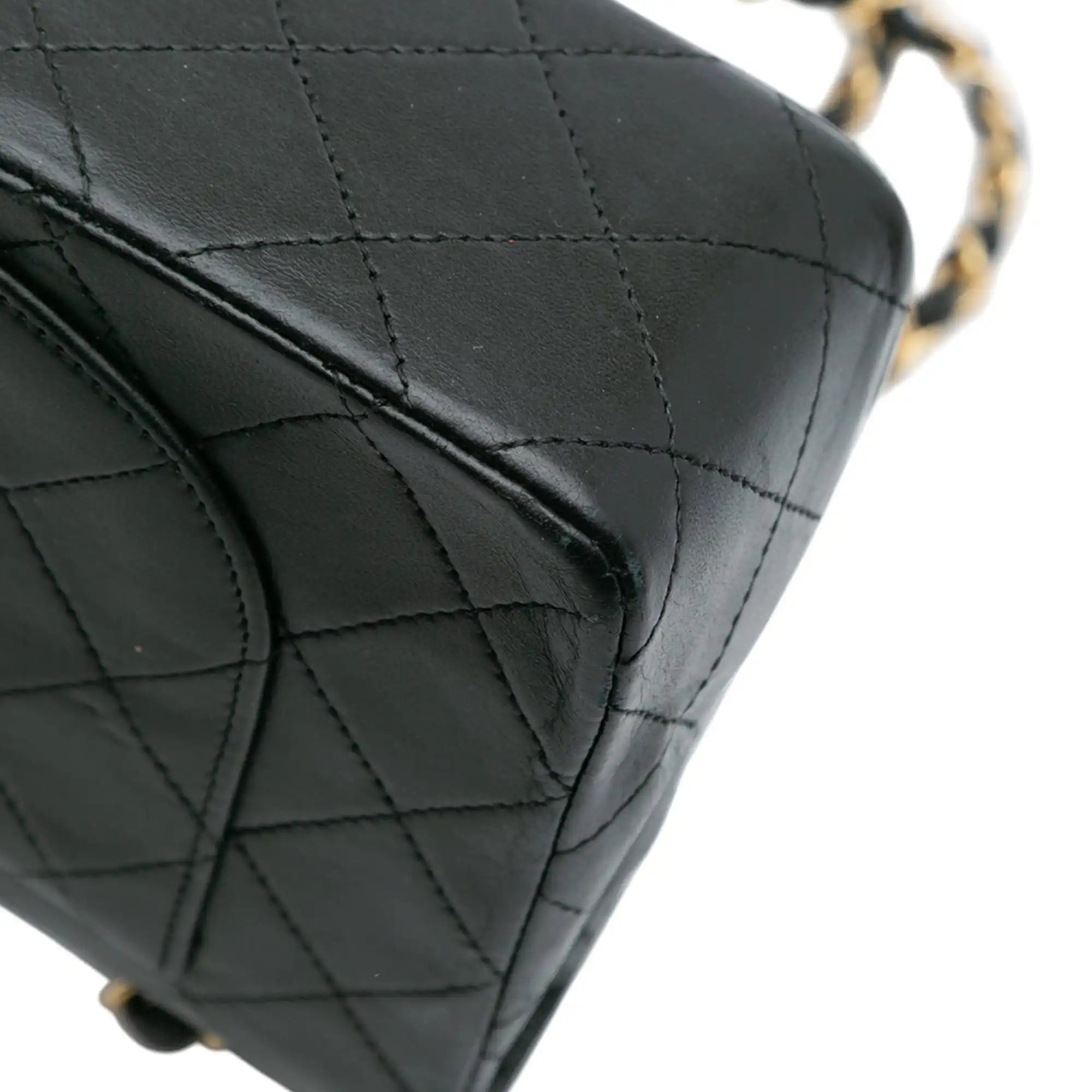 Chanel Classic Double Flap Small Black Lambskin Gold