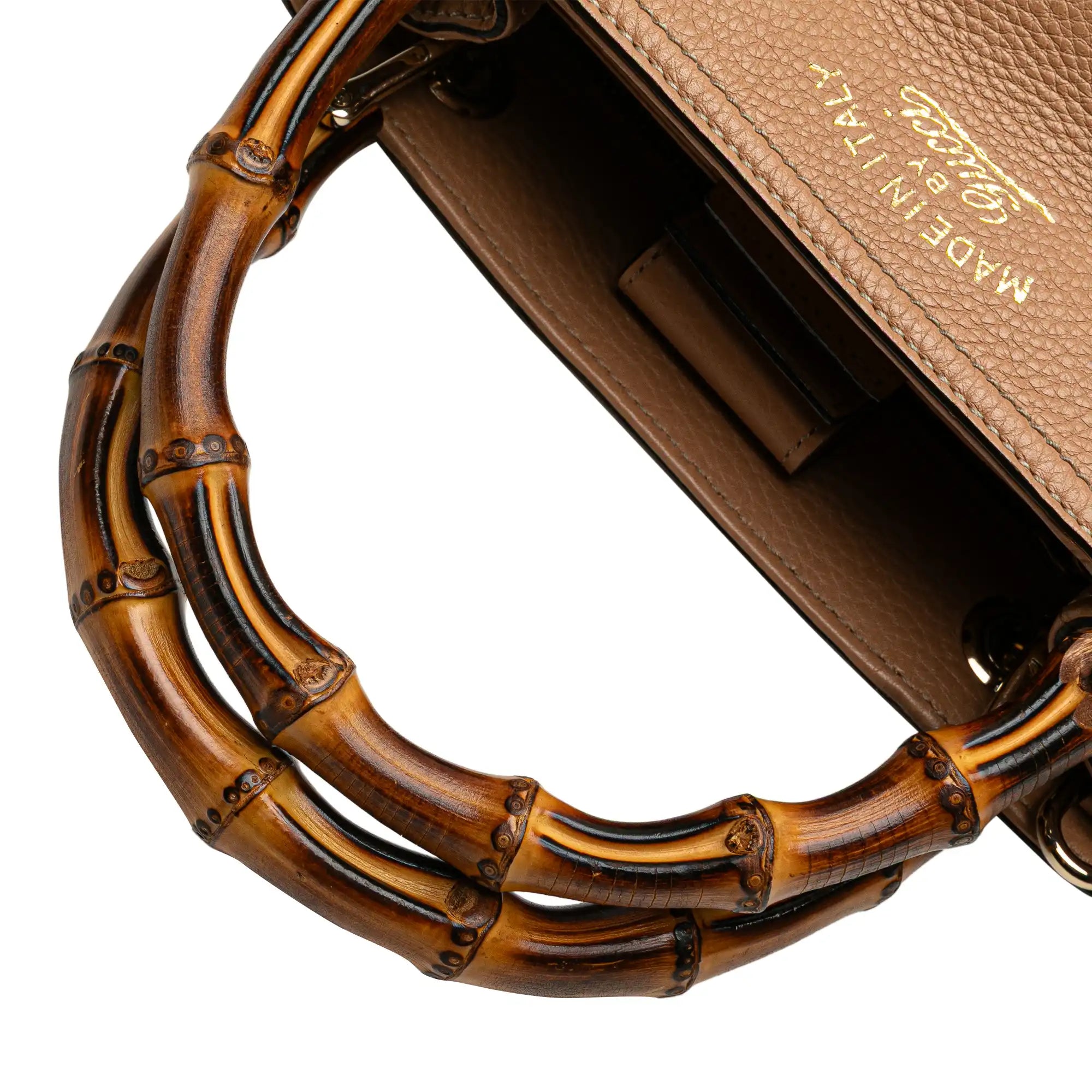 Gucci Bamboo Shopper Small Brown