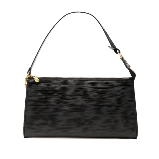 Louis Vuitton Pochette Accessoires Black Epi