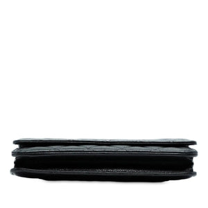 Chanel WOC Black Caviar Silver