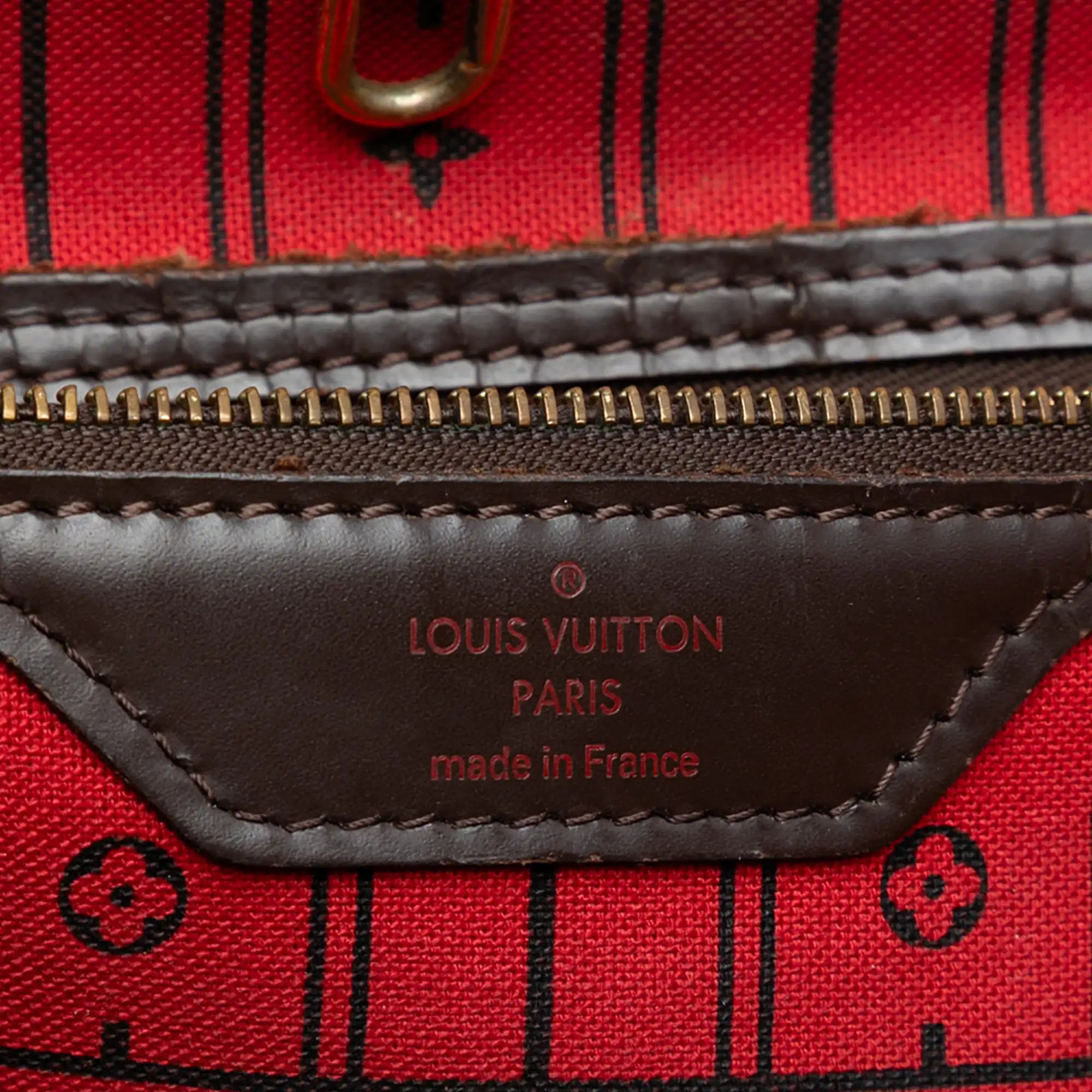 Louis Vuitton Neverfull MM Damier Ebene Canvas