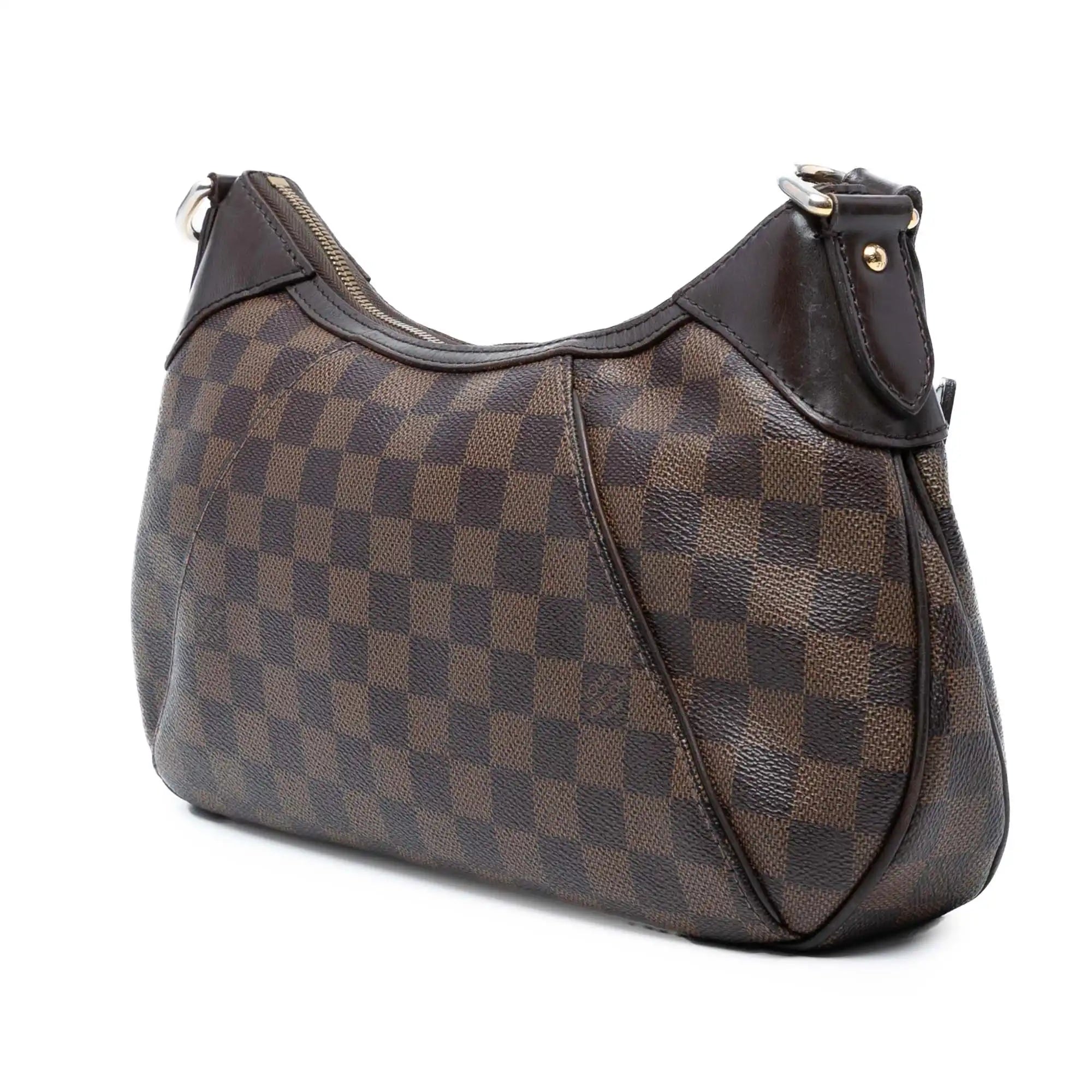 Toile Louis Vuitton Thames PM Damier Ebène