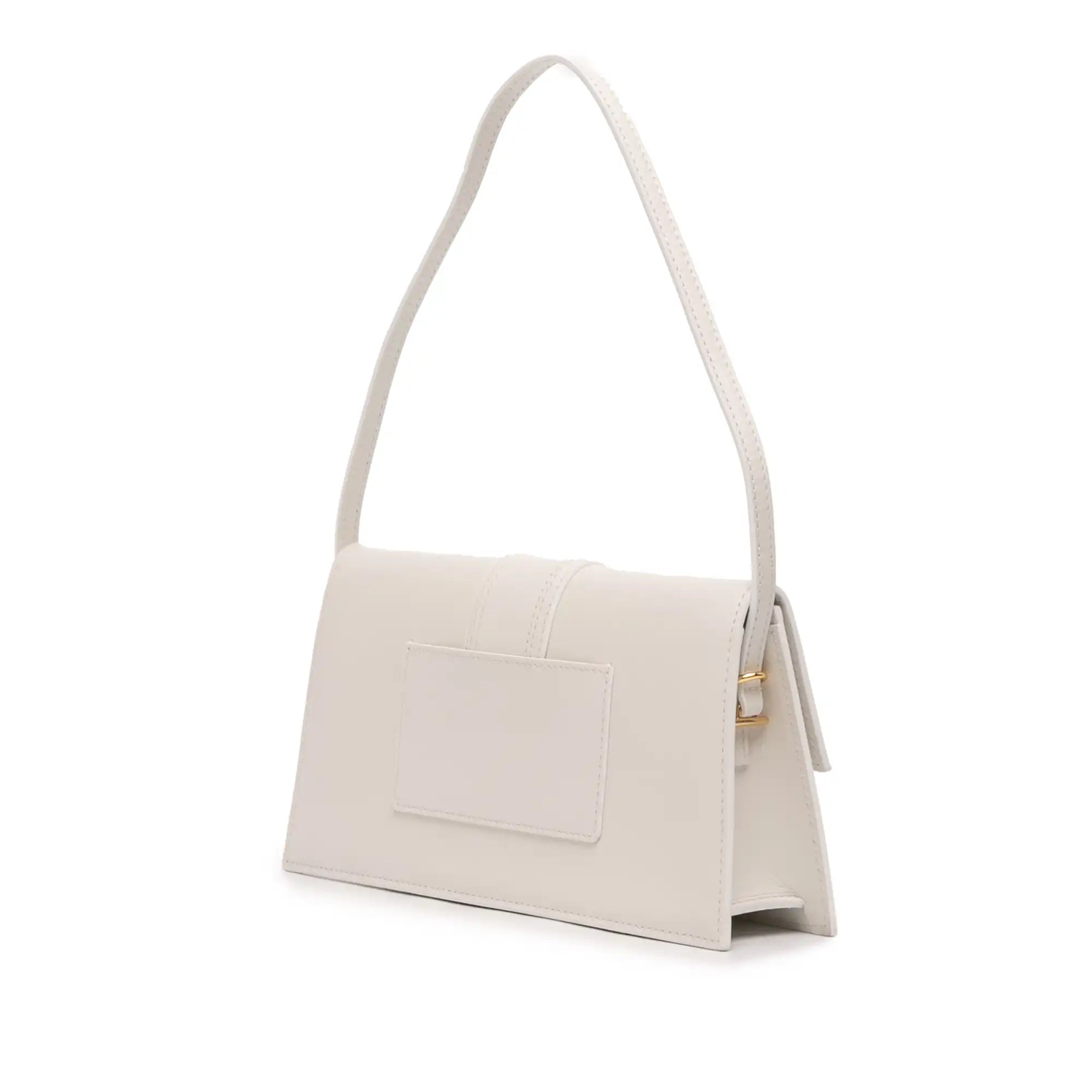 Jacquemus Le Bambino Long White Leather
