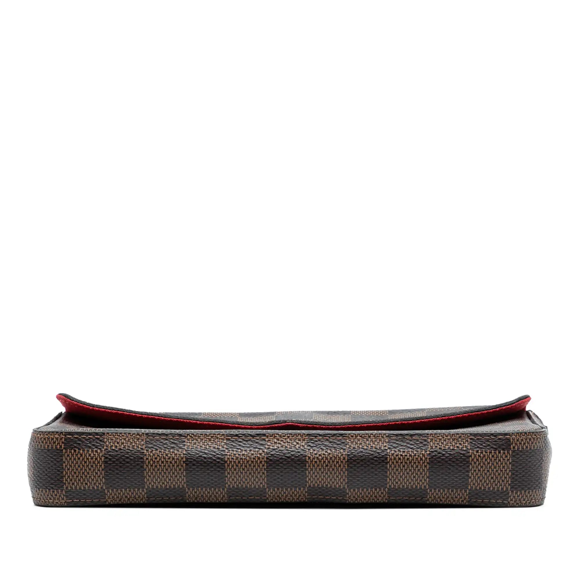 Louis Vuitton Pochette Félicie Damier Ebene Canvas