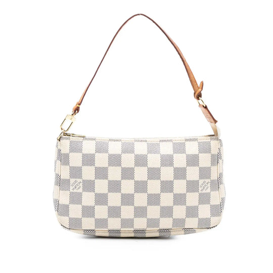 Louis Vuitton Pochette Accessoires Damier Azur Canvas