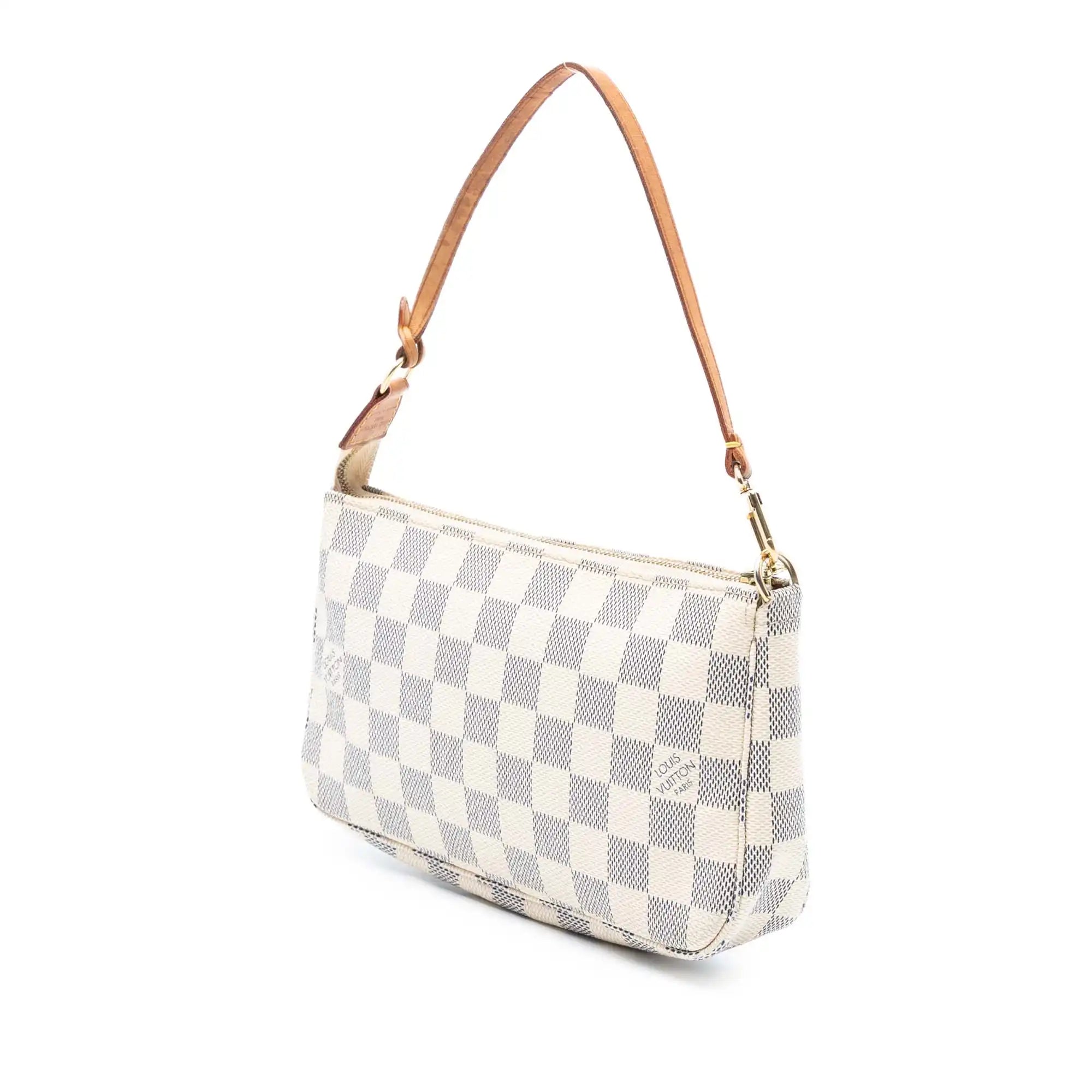 Louis Vuitton Pochette Accessoires Damier Azur Canvas