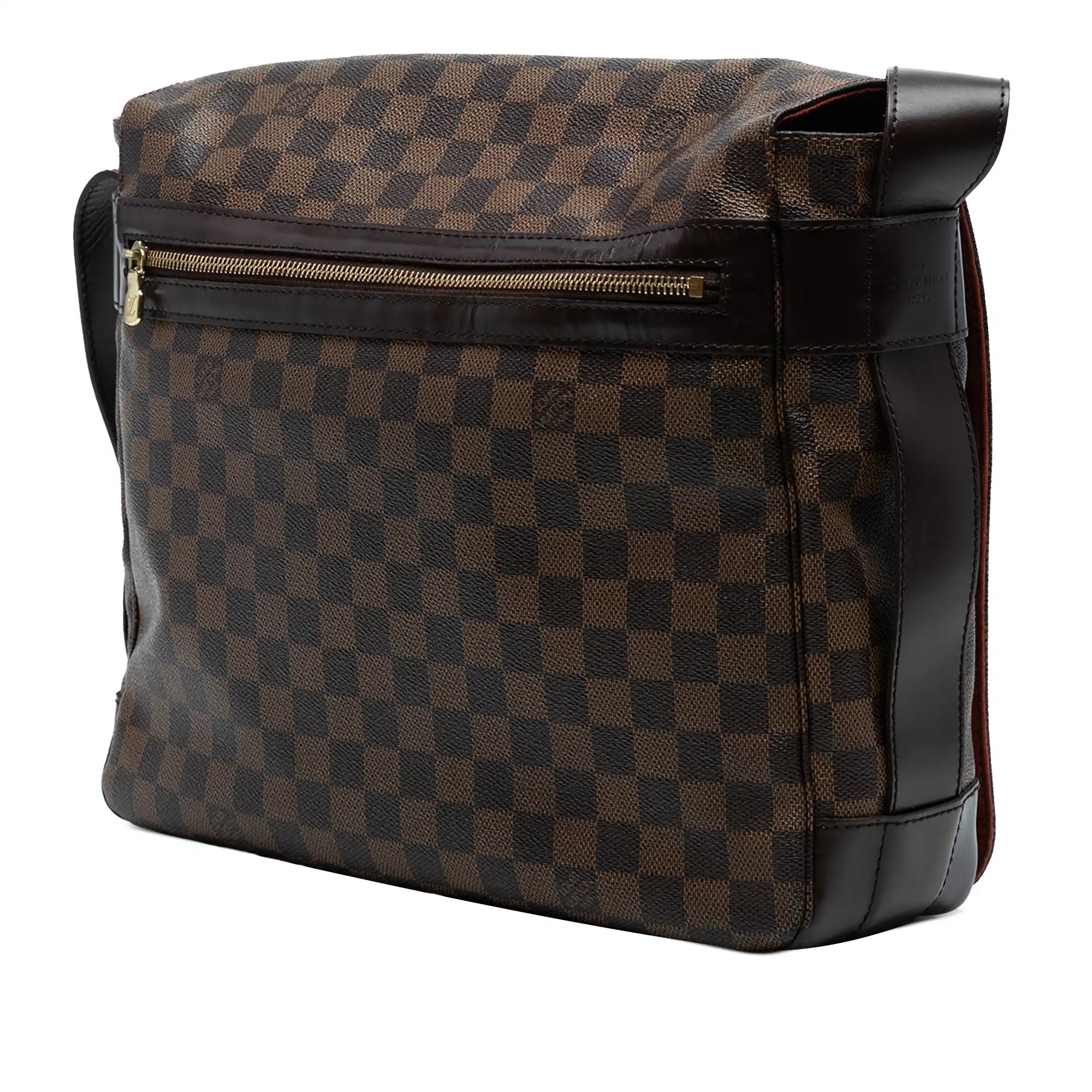Louis Vuitton Bastille Messenger Bag Damier Ebene Canvas