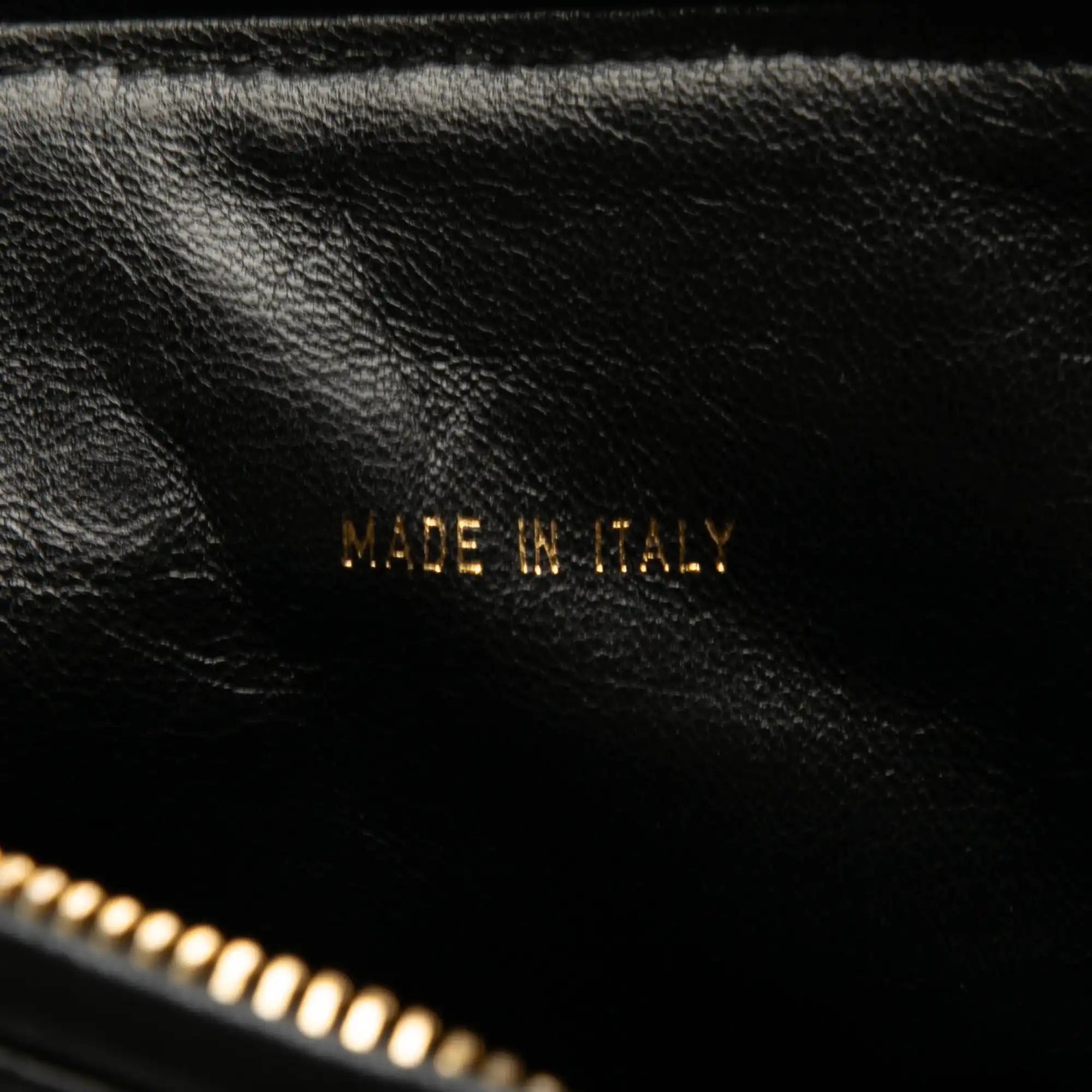 Chanel Camera Bag Black Lambskin Gold