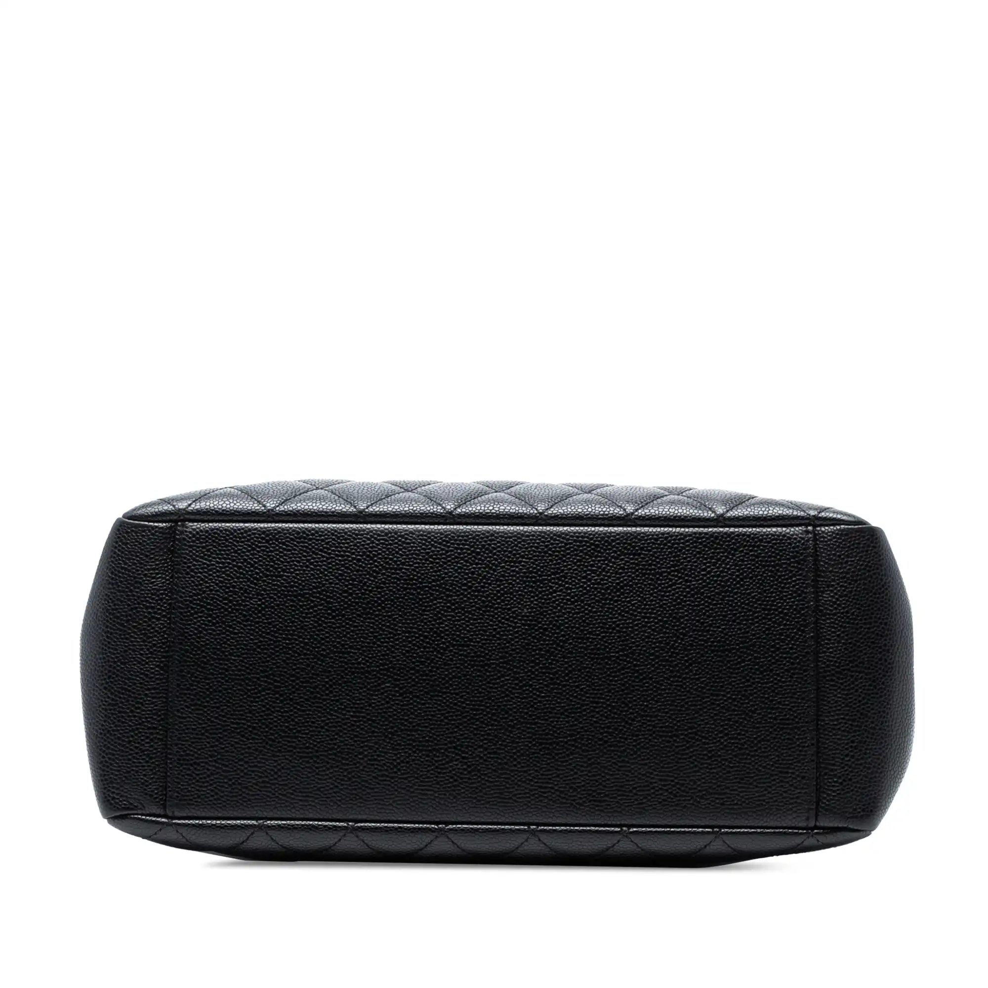 Chanel GST Black Caviar Gold