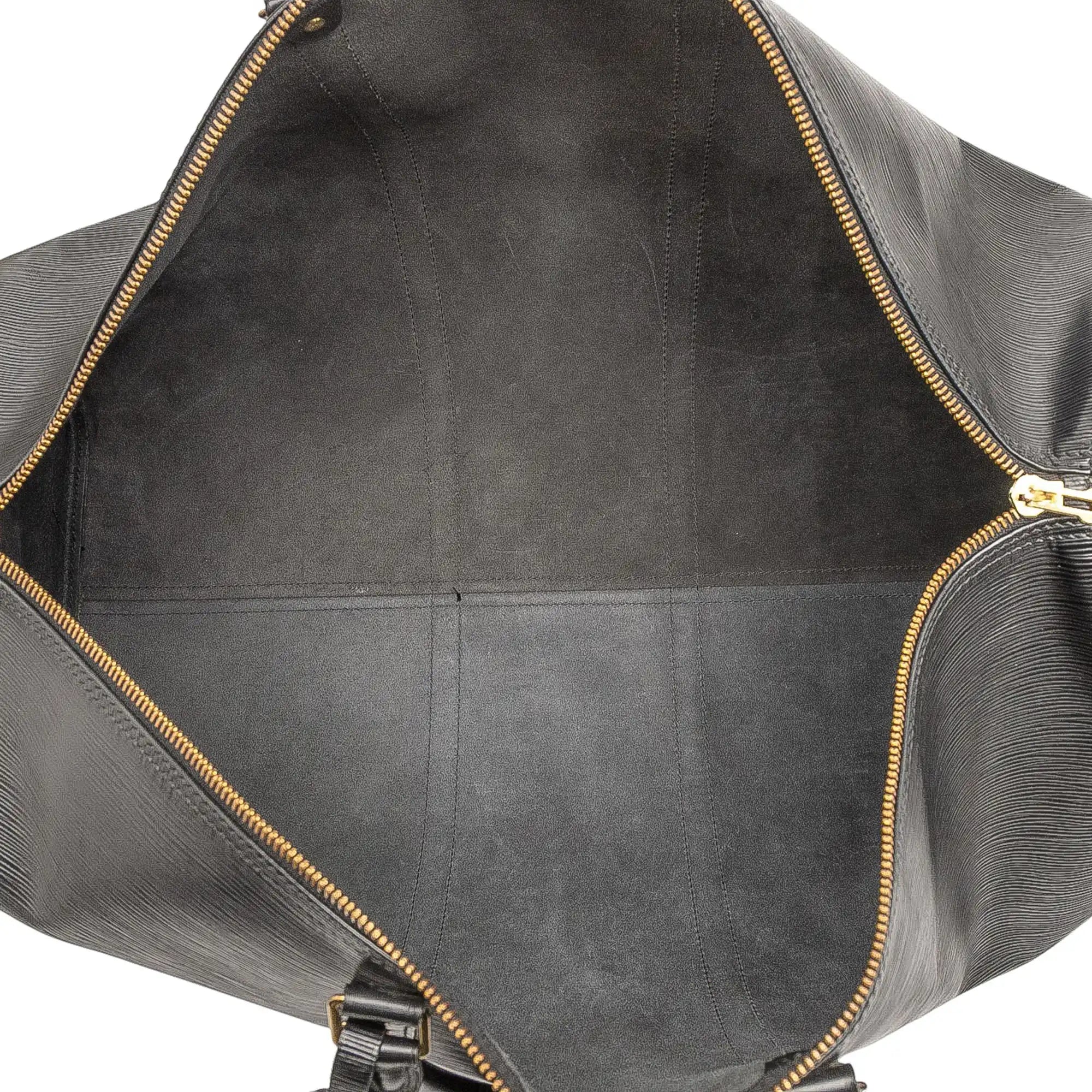 Louis Vuitton Keepall 60 Black Epi