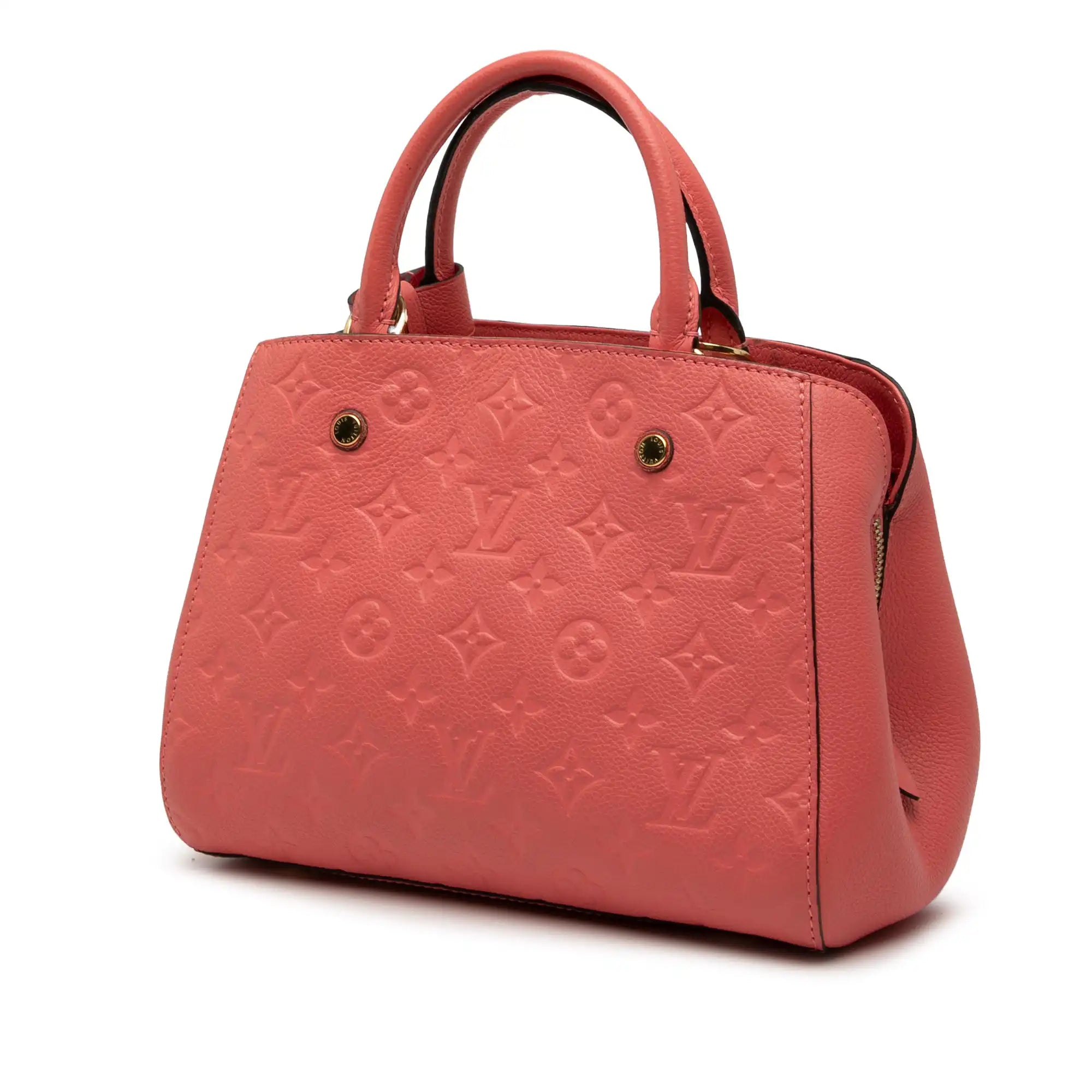 Louis Vuitton Montaigne BB Pink Monogram Empreinte