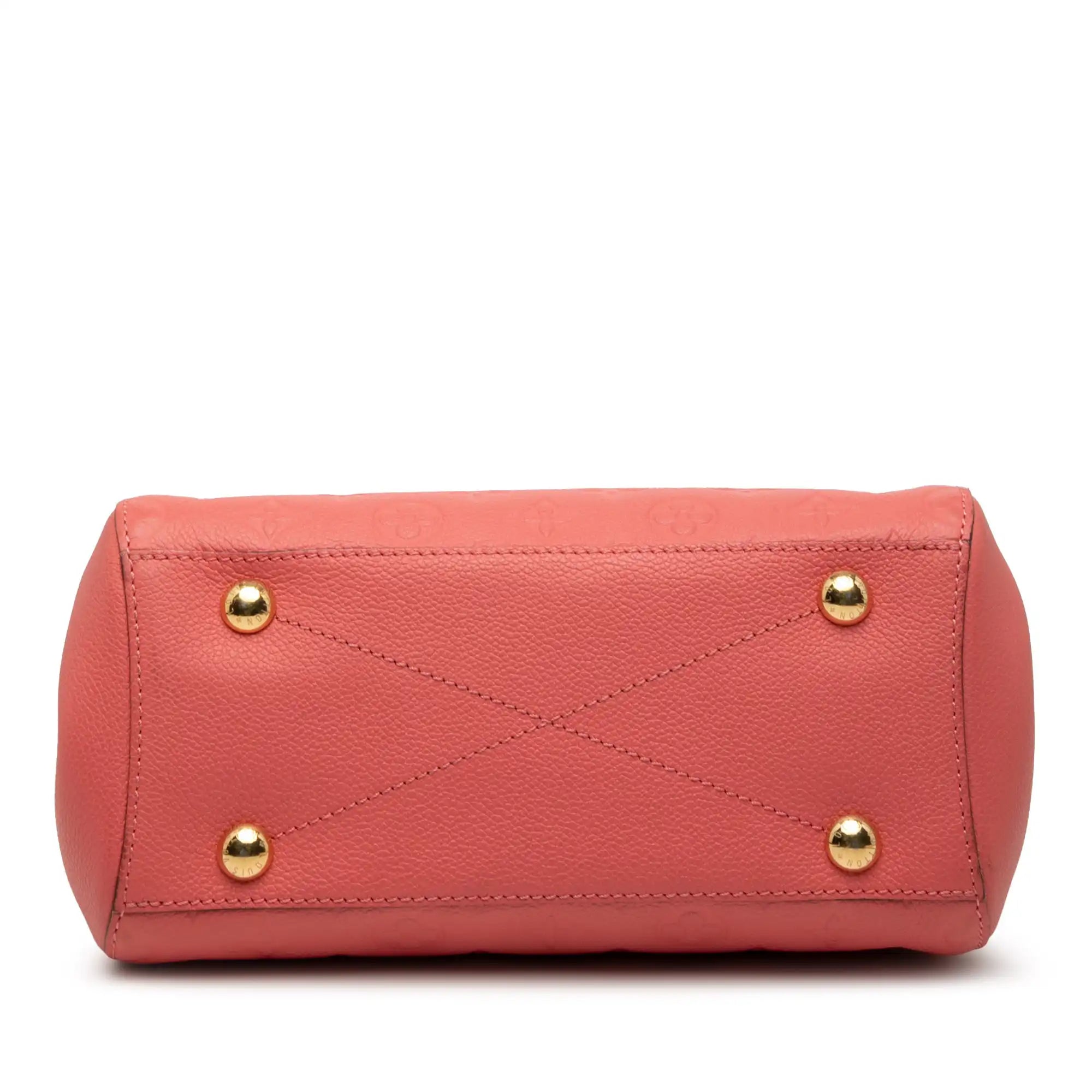 Louis Vuitton Montaigne BB Pink Monogram Empreinte