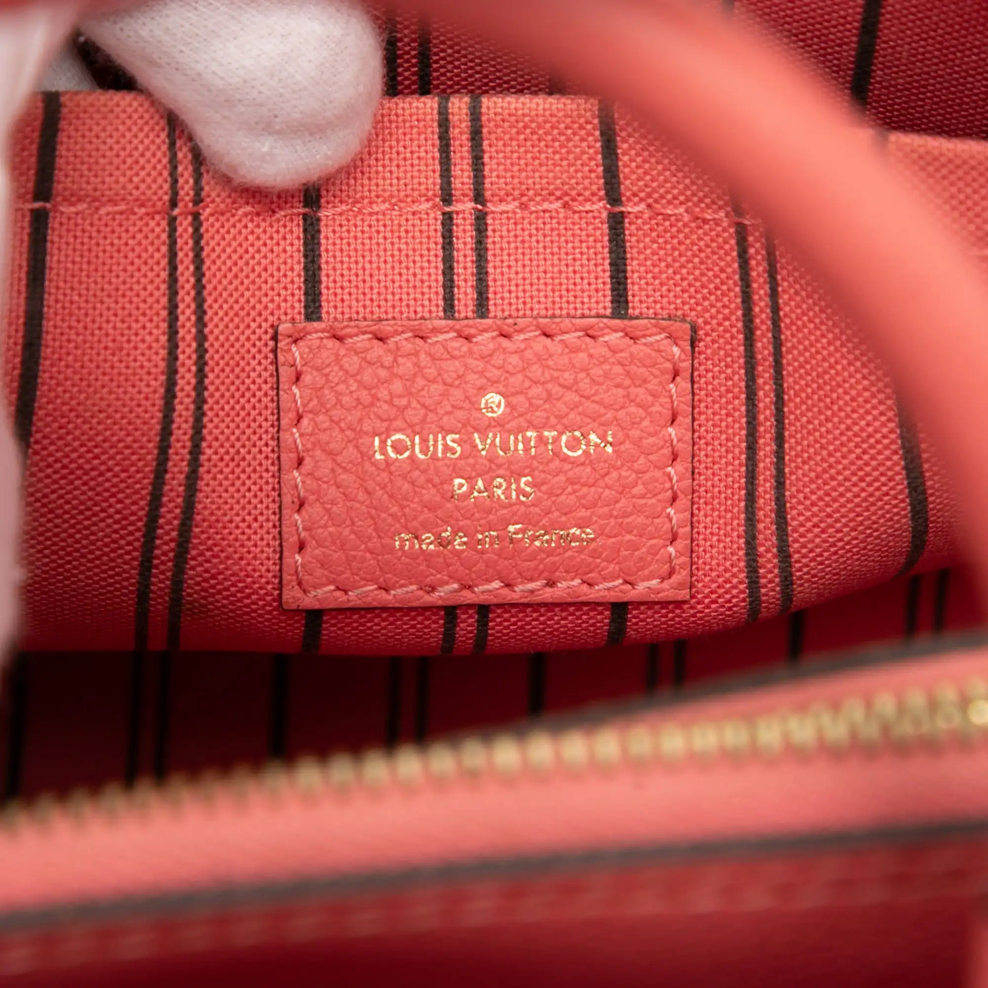 Louis Vuitton Montaigne BB Pink Monogram Empreinte