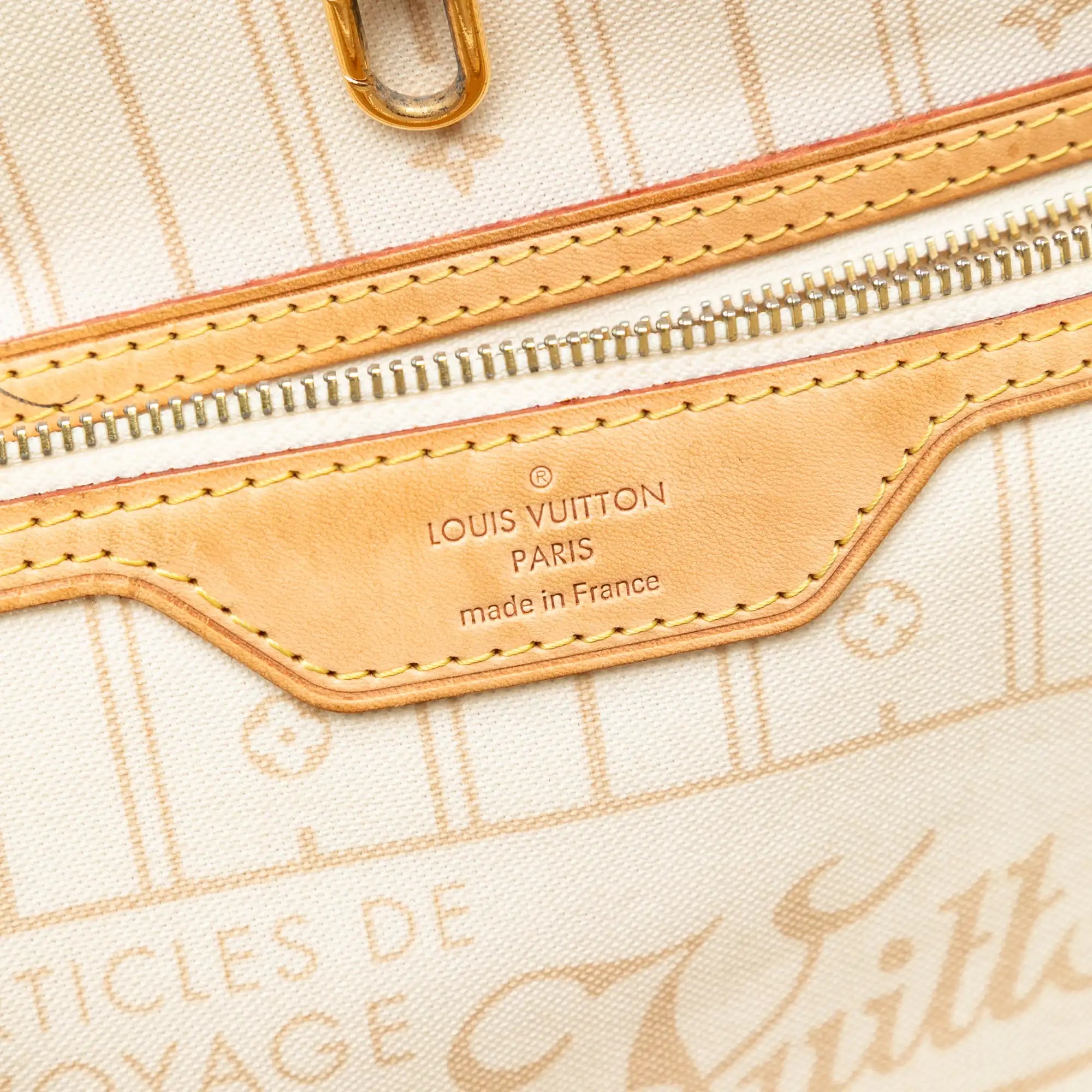 Louis Vuitton Neverfull GM Damier Azur Canvas