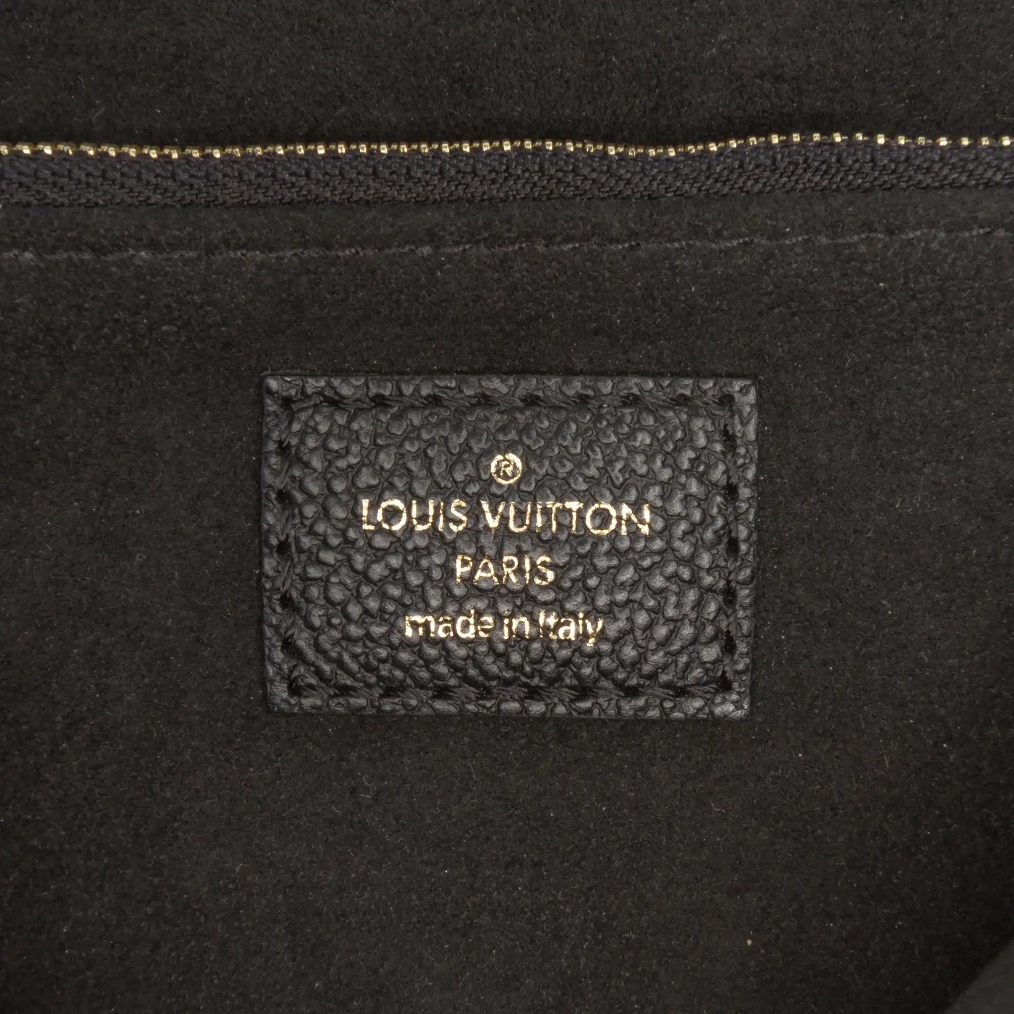 Louis Vuitton Vavin PM Black Monogram Empreinte