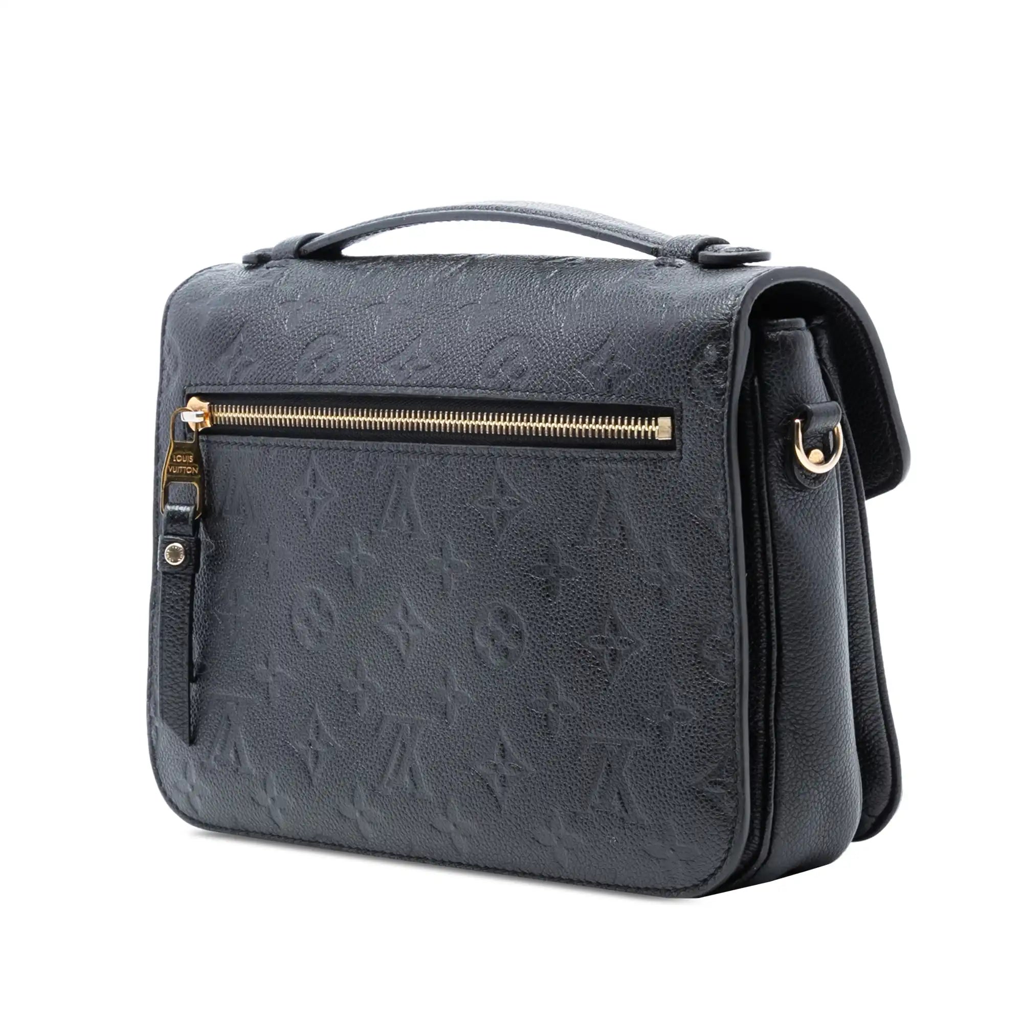 Louis Vuitton Pochette Métis Black Monogram Empreinte
