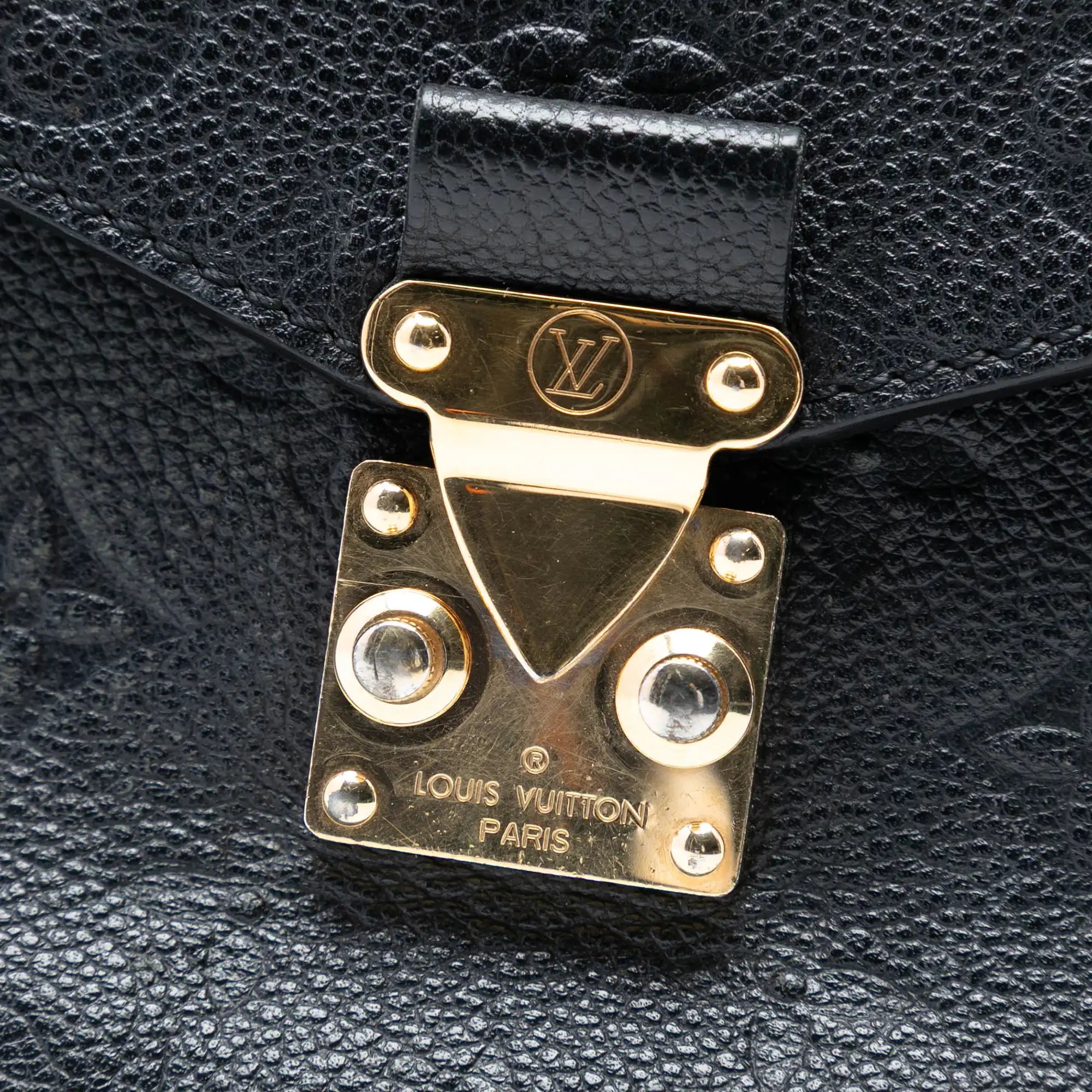 Louis Vuitton Pochette Métis Black Monogram Empreinte