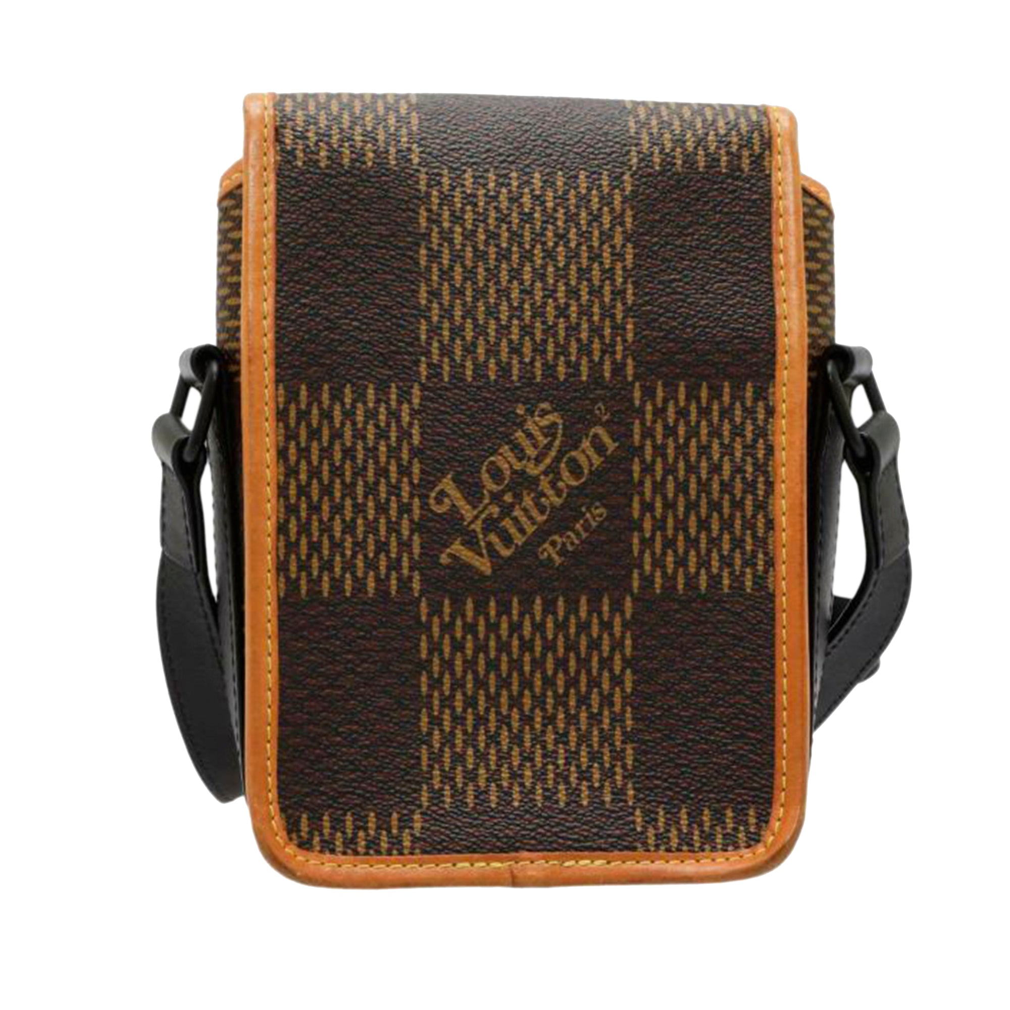 Louis Vuitton x Nigo Amazone Messenger Nano Monogramma Gigante Damier Ebene