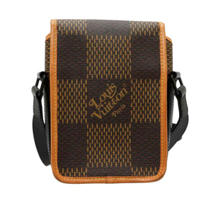 Louis Vuitton x Nigo Amazone Messenger Nano Monogramma Gigante Damier Ebene
