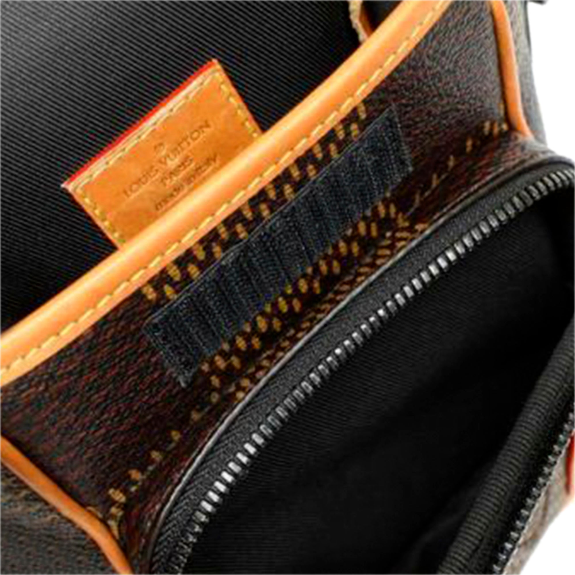 Louis Vuitton x Nigo Amazone Messenger Nano Monogramma Gigante Damier Ebene
