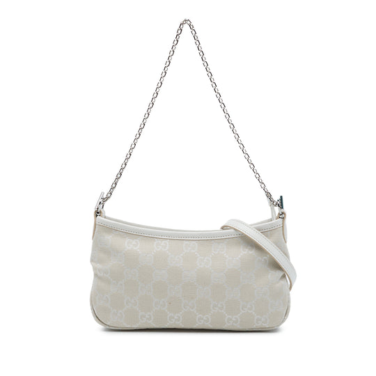 Gucci Gossip Small White GG Canvas