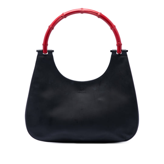 Gucci Bamboo Black Calfskin