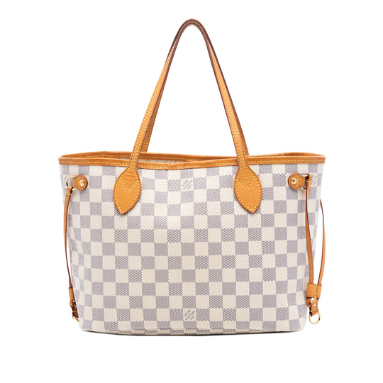 Louis Vuitton Neverfull PM Damier Azur Canvas