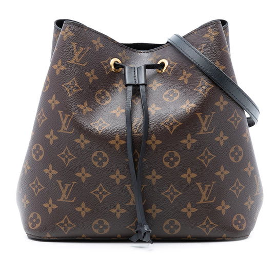 Louis Vuitton NeoNoe MM Monogram Canvas Black