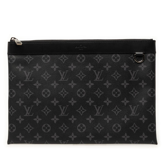 Louis Vuitton Discovery Pochette GM Monogram Eclipse