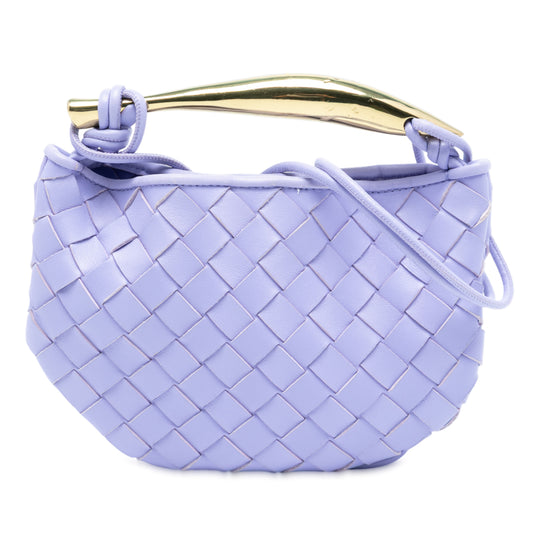 Bottega Veneta Sardine Baby Purple Intrecciato