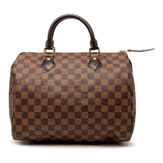 Louis Vuitton Speedy 30 Damier Ebene Canvas