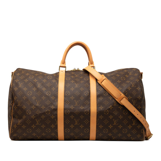Louis Vuitton Keepall Bandouliere 55 Monogram Canvas