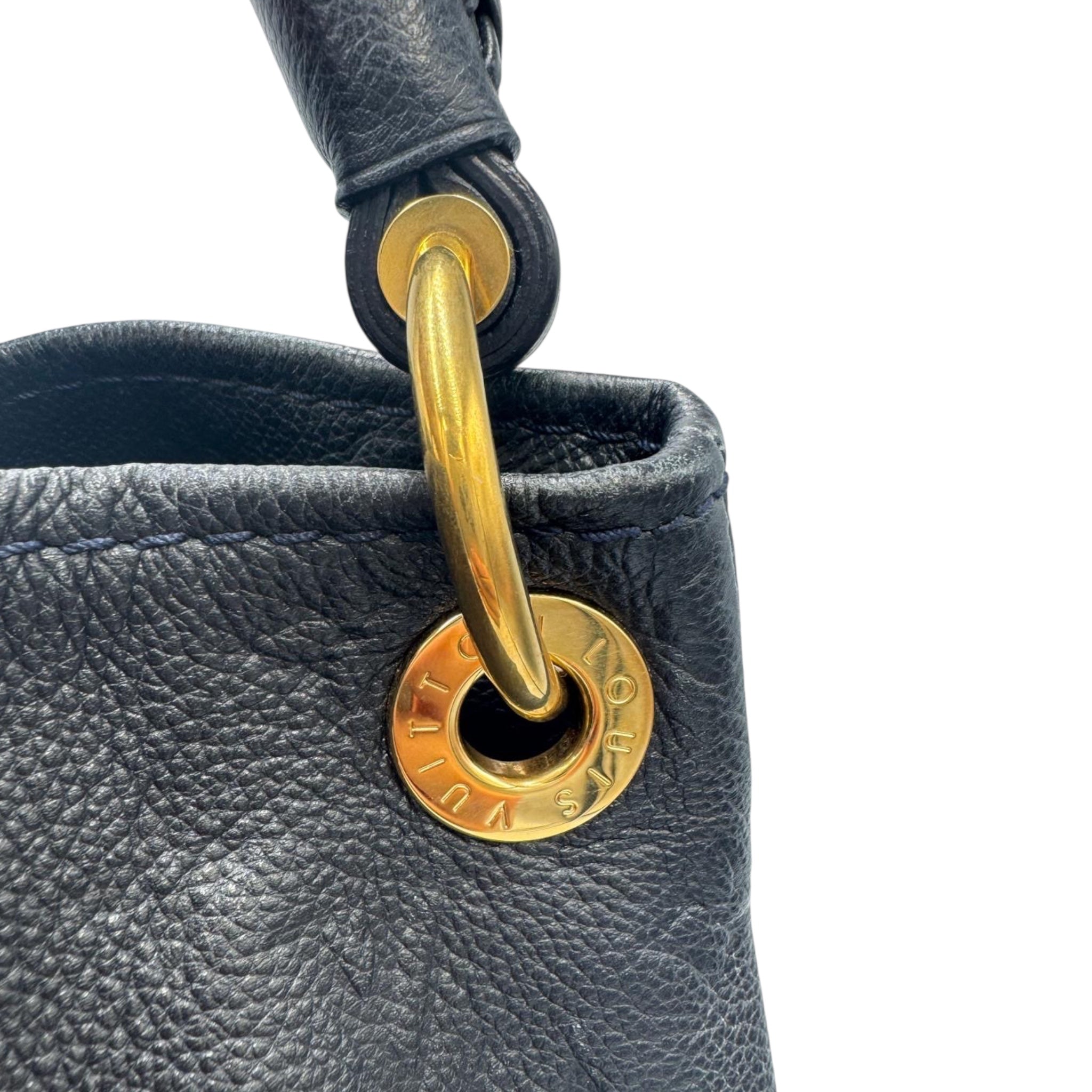 Louis Vuitton Artsy mm Blue Infini Monogram Empreinte