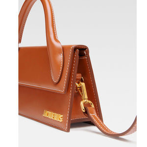 Jacquemus Brown Leather Crossbody Bag