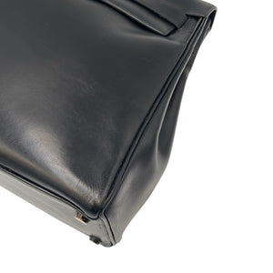 Hermès Kelly 32 Black Box Calfskin Gold