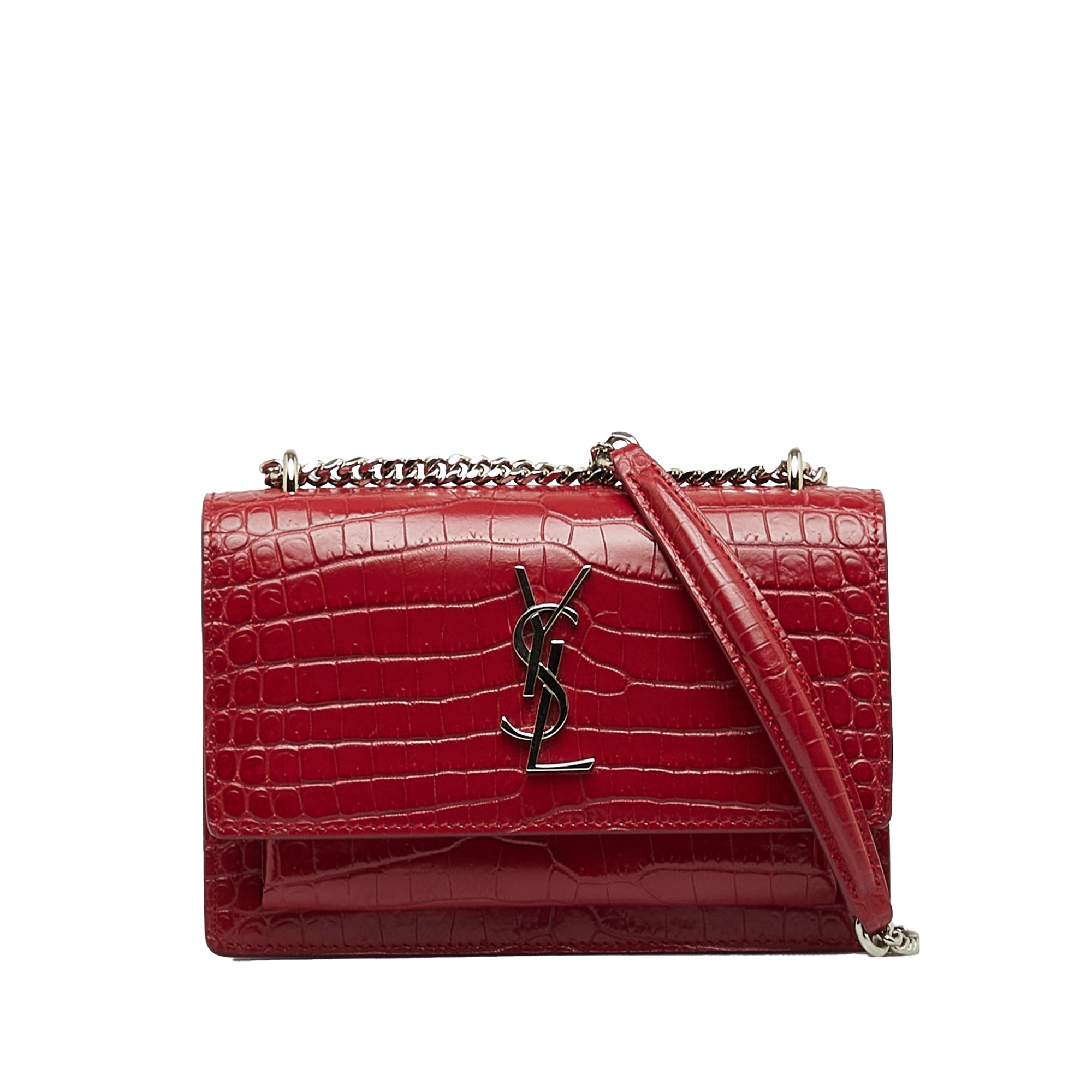 Yves saint laurent hot sale bag red