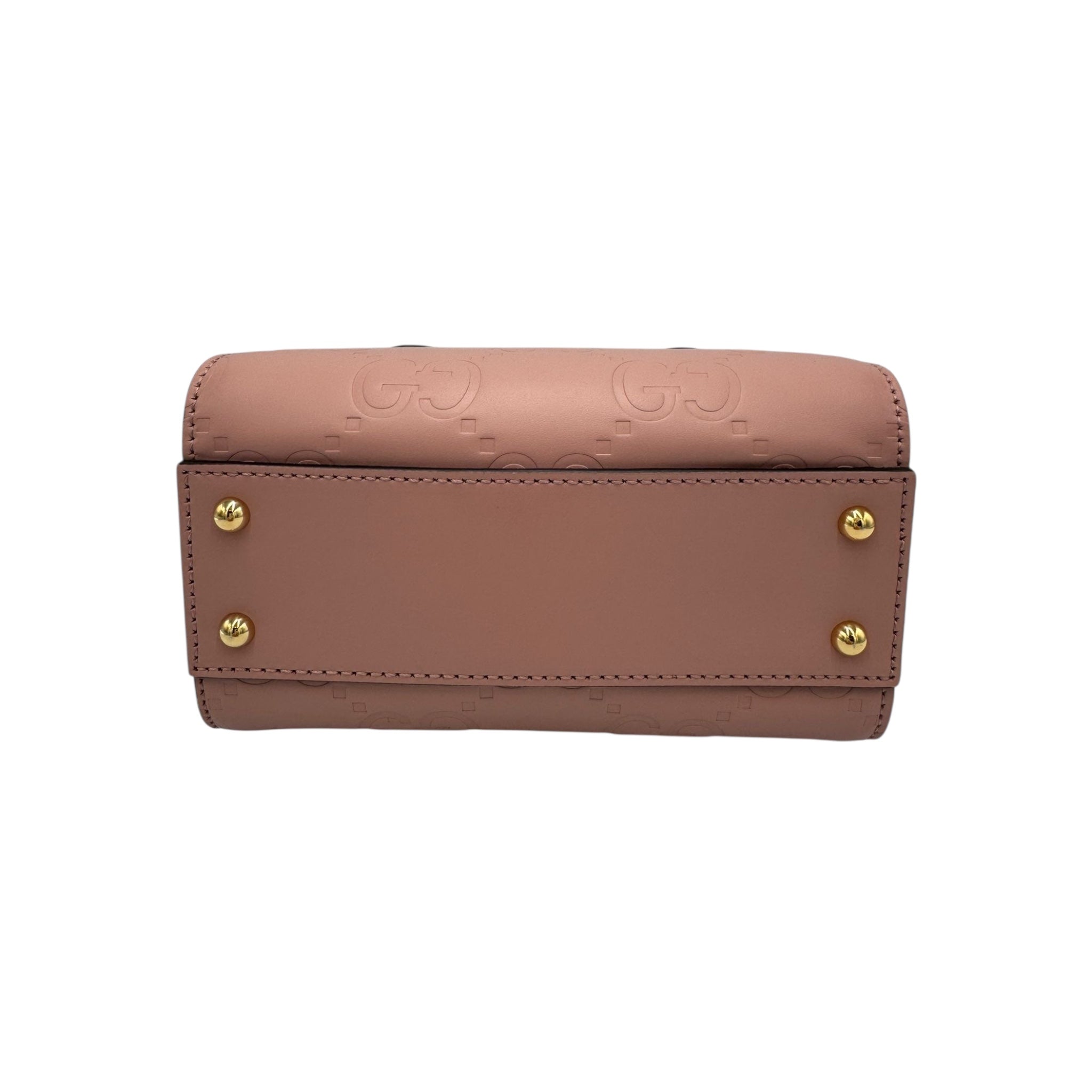 Gucci Boston Bag Mini Pink Microguccissima