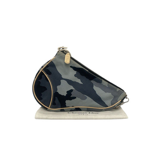 Dior Saddle Bag Pochette Mini Toile Camouflage