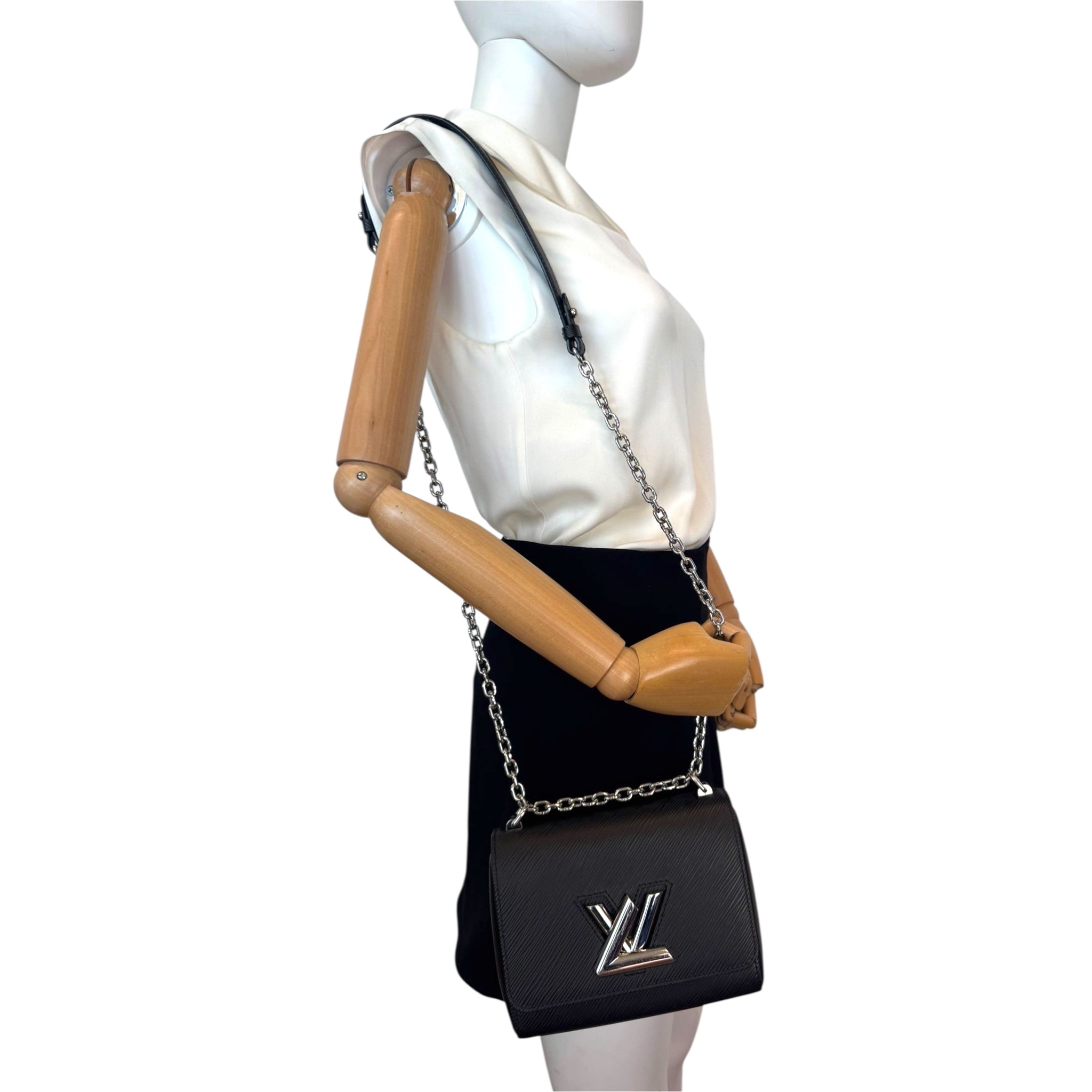 Louis Vuitton Twist PM Black Epi