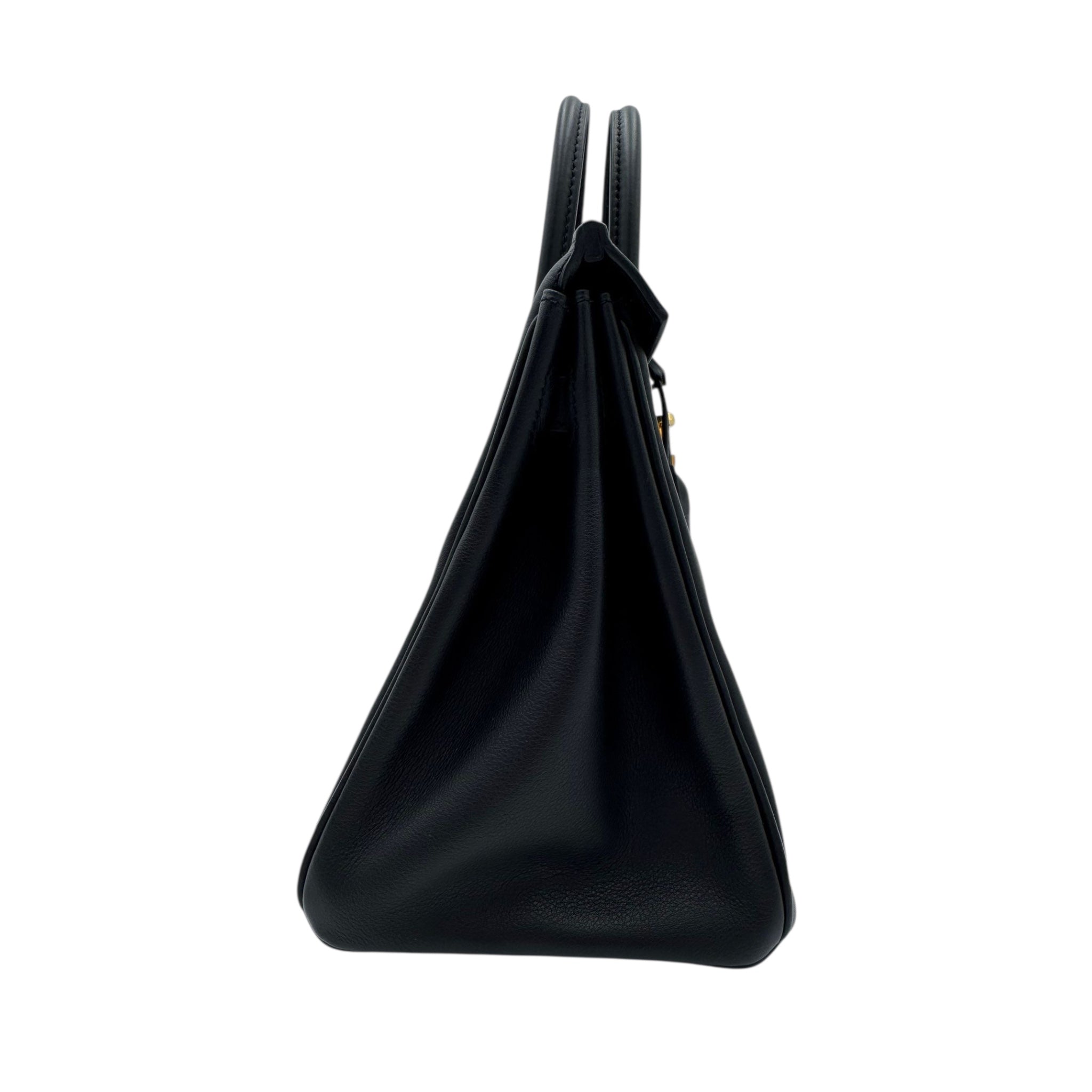 Hermès Birkin 25 Black Swift Gold