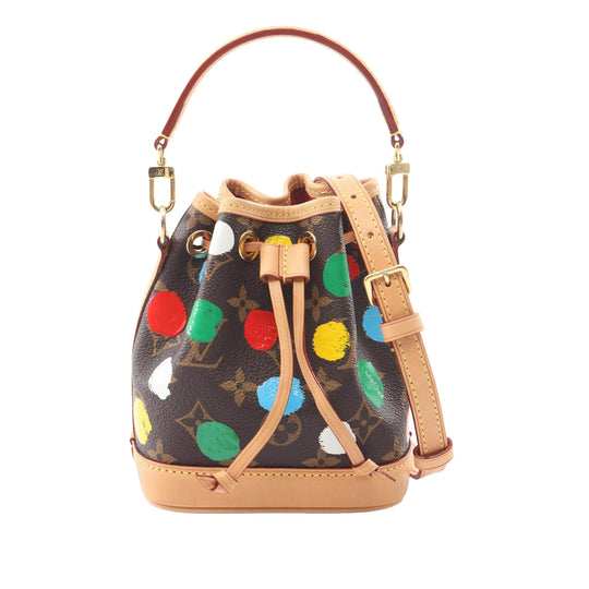 Louis Vuitton Nano Noé Yayoi Kusama Painted Dots Monogram Canvas