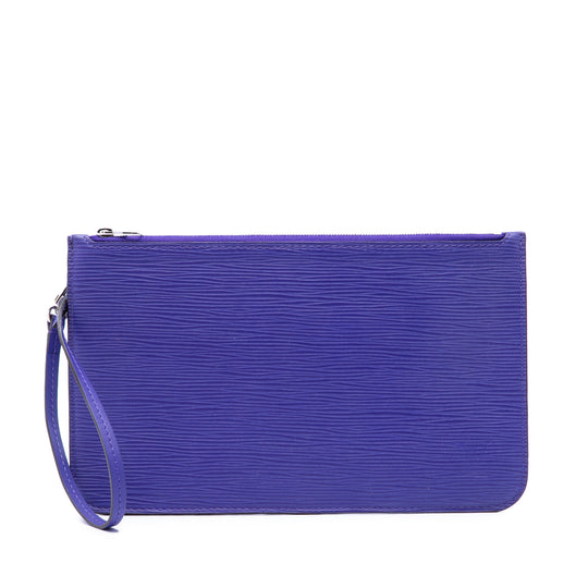 Louis Vuitton Neverfull Pouch Purple Epi