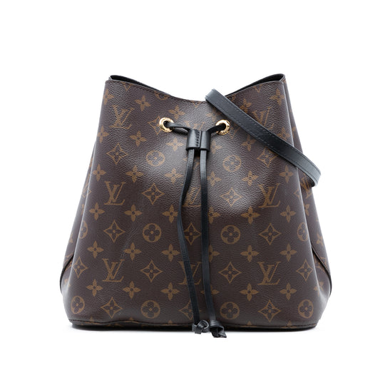 Louis Vuitton NeoNoe MM Black Monogram Canvas
