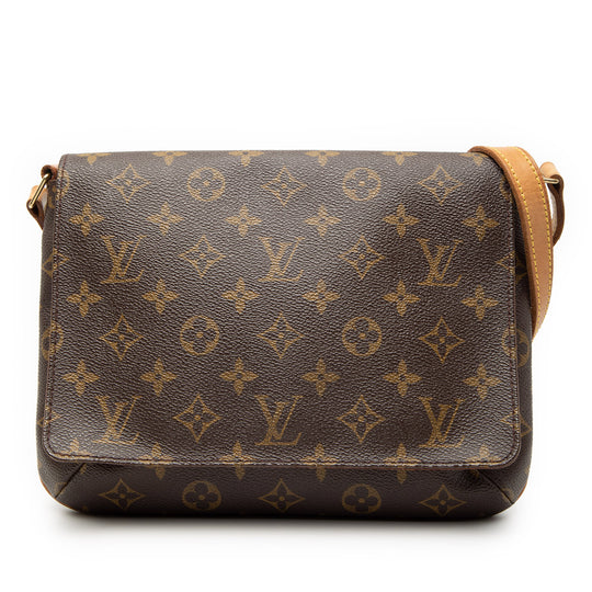 Louis Vuitton Musette Tango Brown Monogram Canvas