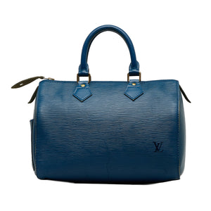 Louis Vuitton Speedy 30 Blue Epi