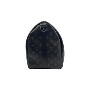 Louis Vuitton Keepall 45 Bandoulière Black Monogram Eclipse