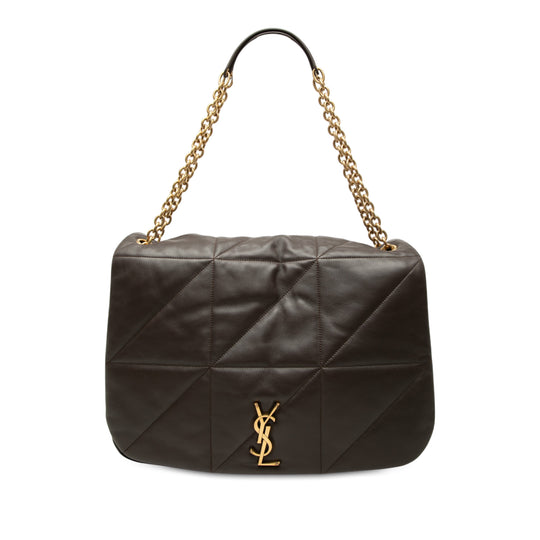 Saint Laurent Jamie 4.3 Large Brown Quilted Lambskin