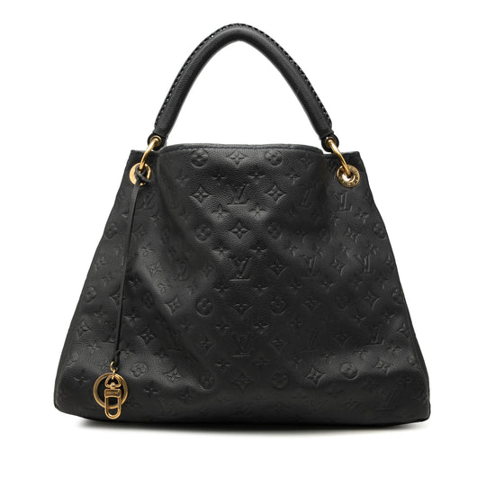 Louis Vuitton Artsy MM Blue Monogram Empreinte