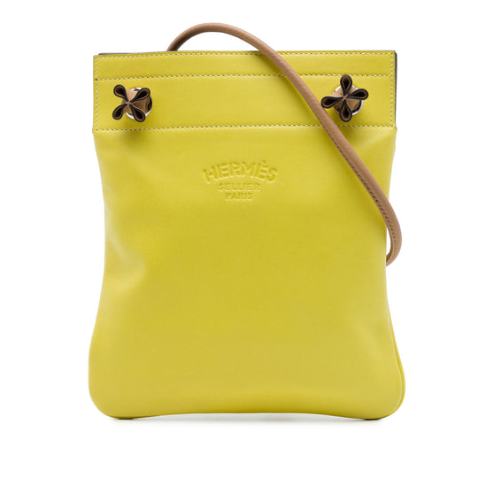 Hermès Aline Mini Yellow Lambskin